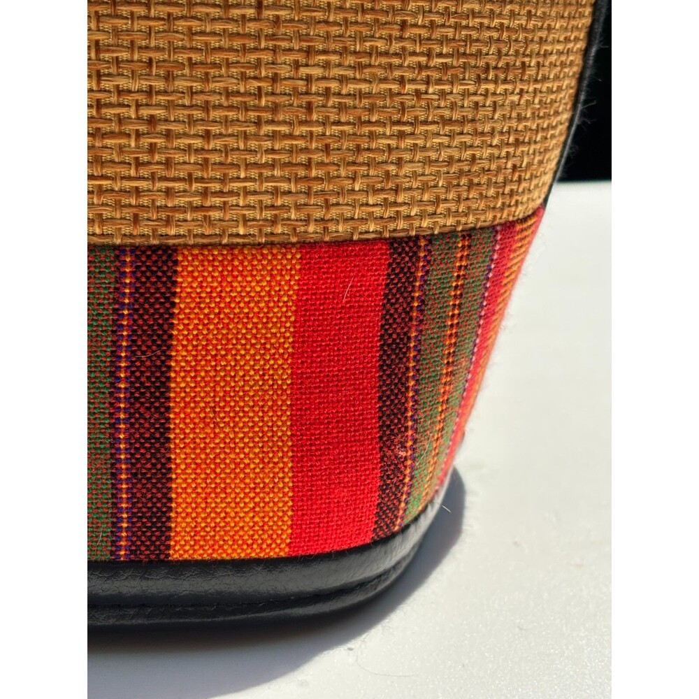 Kenyan Artisan‎ Jute Hand Bag Purse Tote Zippered Hand Made Natural Fiber Beaded - Picture 11 of 16